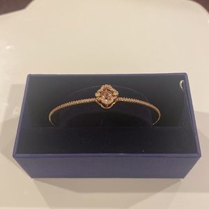 Swarovski rose gold bangle